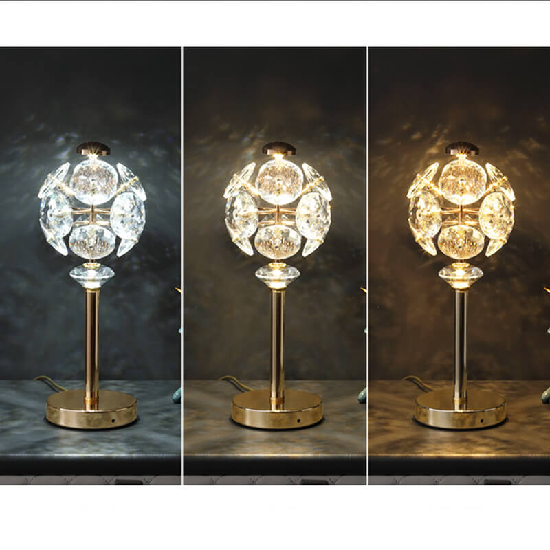 Light Luxury Crystal Table Lamp