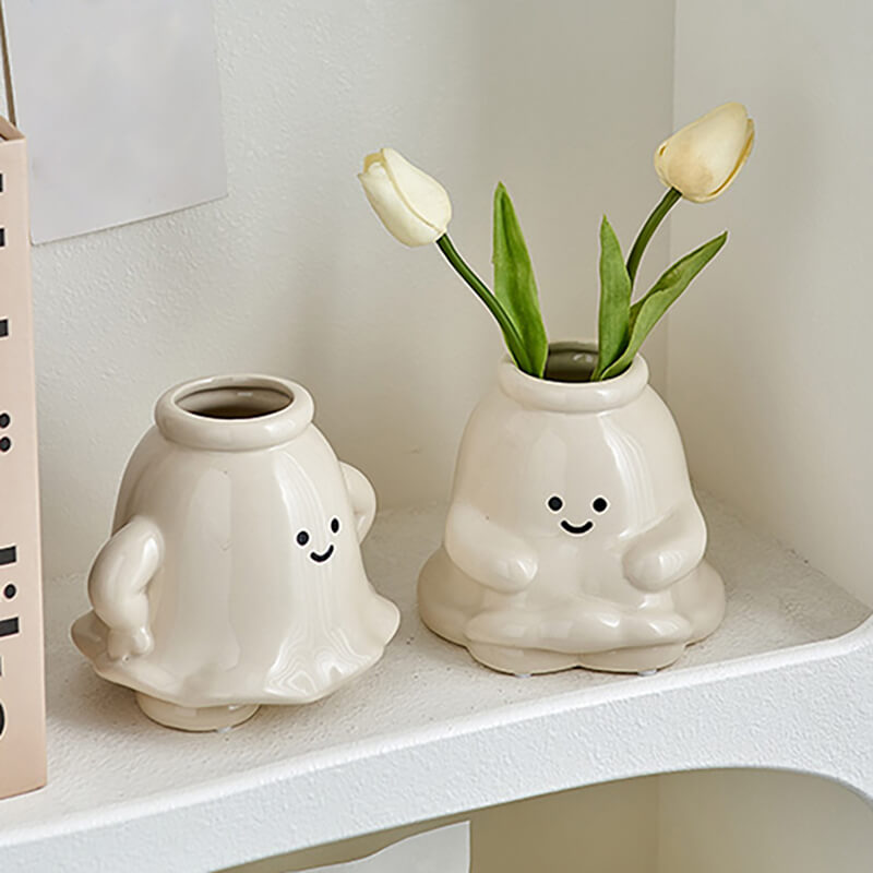 Lovely Ghost Ceramic Vase
