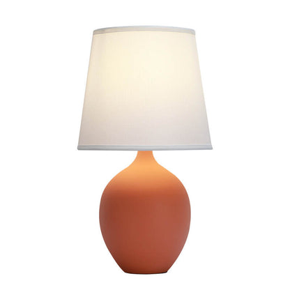 Macaron Simple Ceramic Desk Lamp