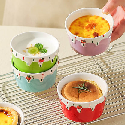 Mini Ceramic Baking Bowl