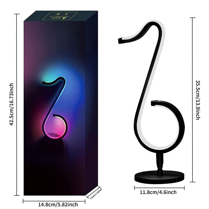 Musical Note RGB Symphony Table Lamp
