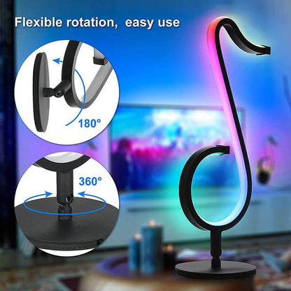 Musical Note RGB Symphony Table Lamp