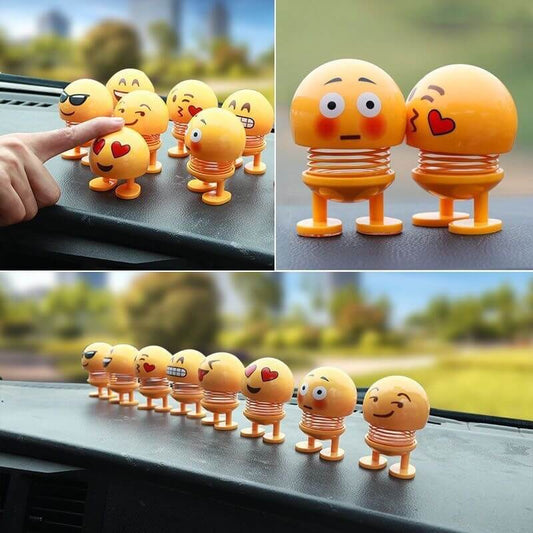 Emoji Doll Ornaments