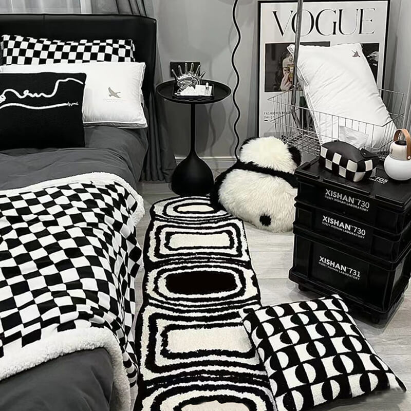 Morehouse Rug MOREUSHOP | Simple Check Rug – Moreushop®