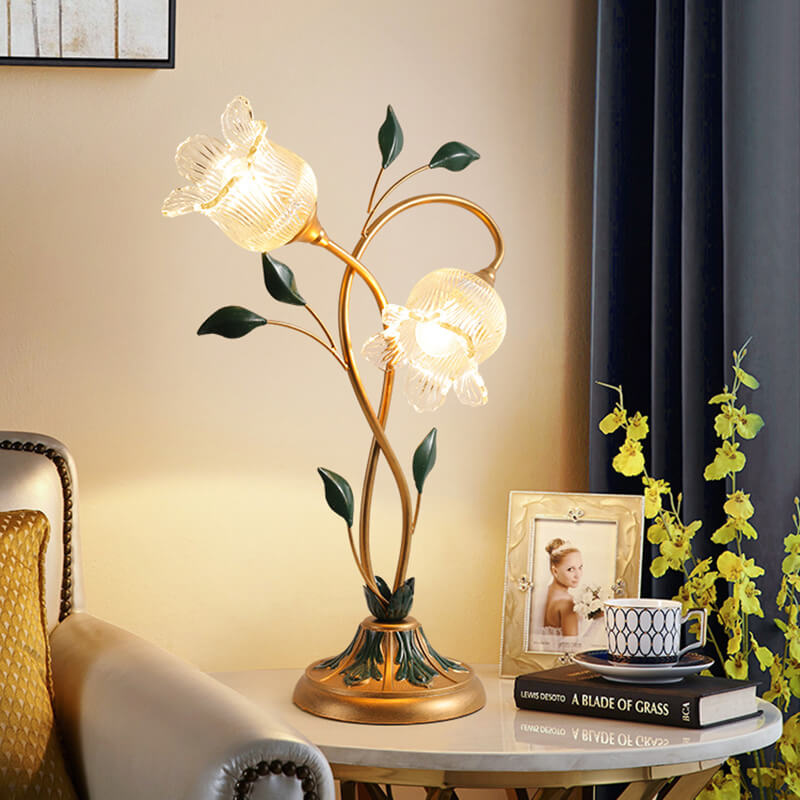 Pastoral Rose Decorative Table Lamp