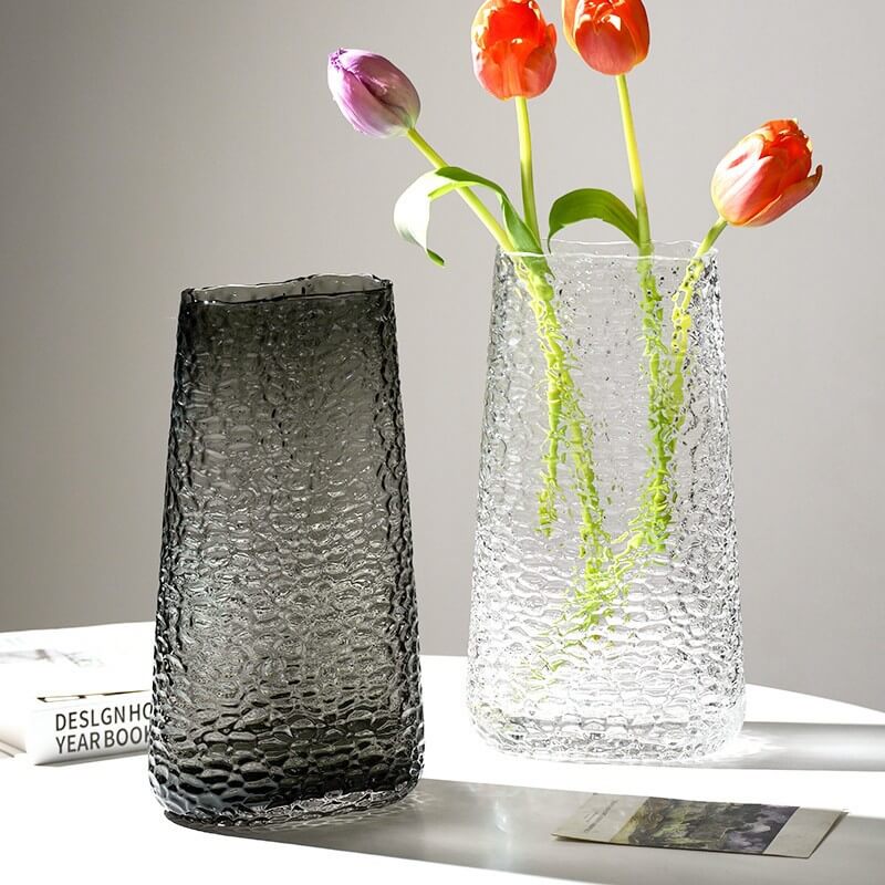 Primary Color Glass Vase