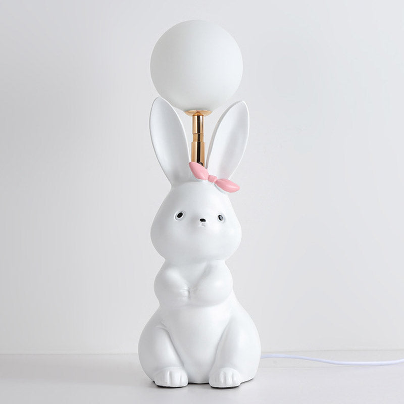 Rabbit Feather Table Lamp