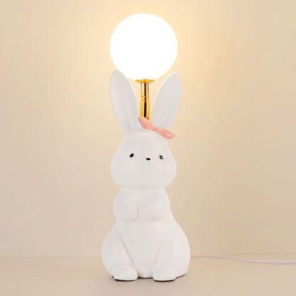 Rabbit Feather Table Lamp