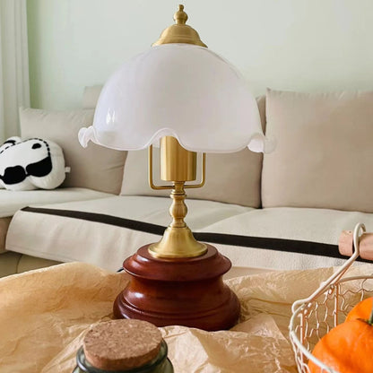 Retro Glazed Table Lamp