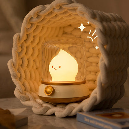 Retro Small Flame Night Light