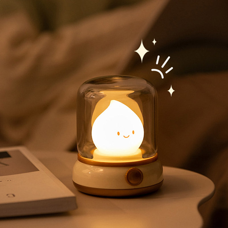 Retro Small Flame Night Light