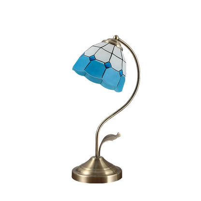 Retro Glass Tiffany Table Lamp