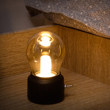 Retro Light Bulb Night Light