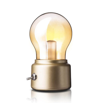 Retro Light Bulb Night Light