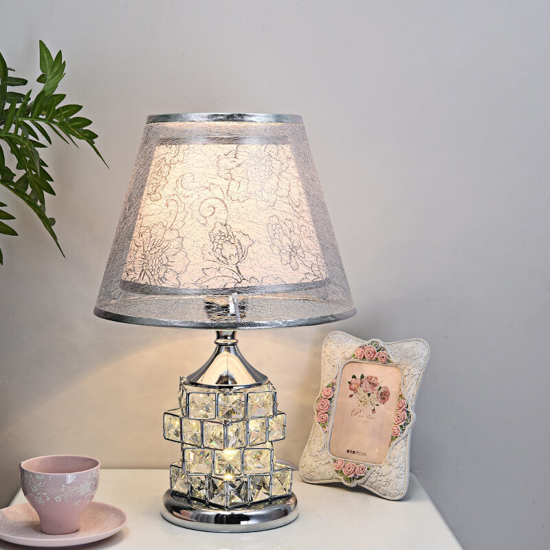 Romantic Crystal Table Lamp