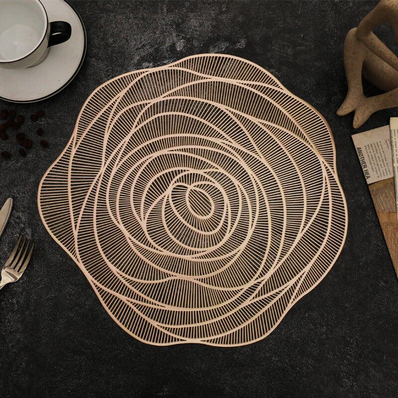 Rose Shaped Placemat