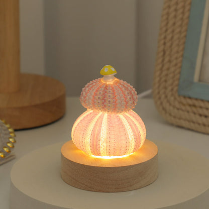 Shell Mushroom Night Lamp