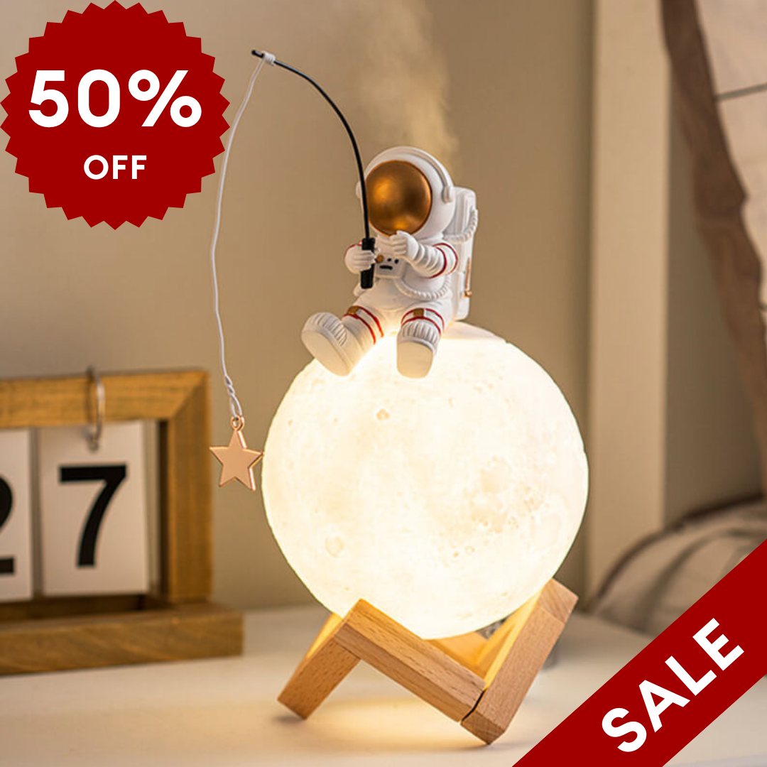 Spaceman Humidifier 2 in 1 Night Light – Moreushop®