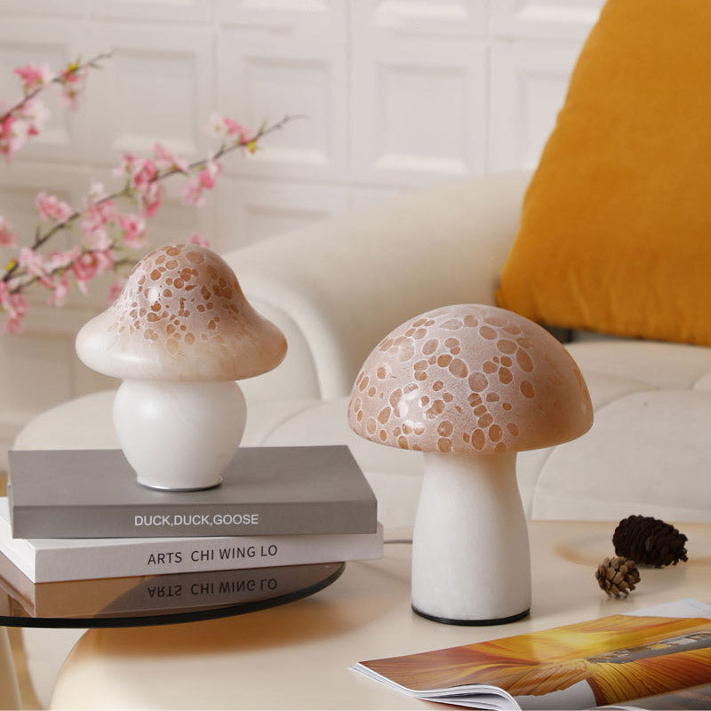 Spotted Mushroom Lamp