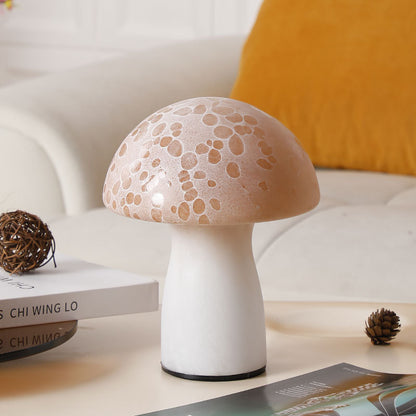 Spotted Mushroom Lamp