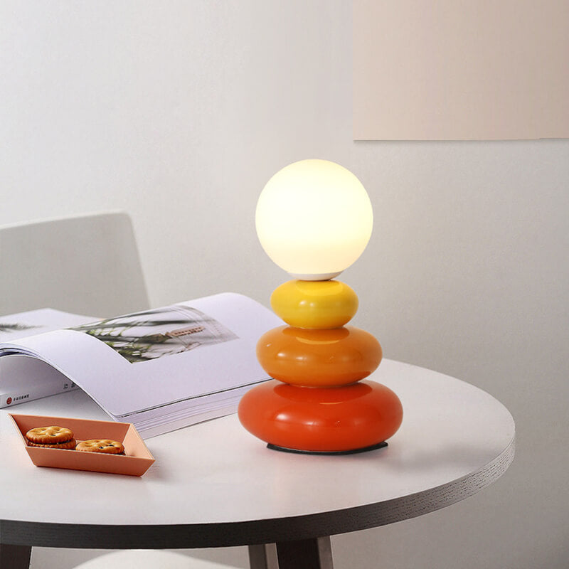 Stacked Stone Creative Table Lamp