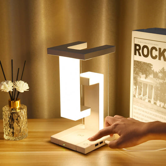 Suspended Wireless Charging Table Lamp