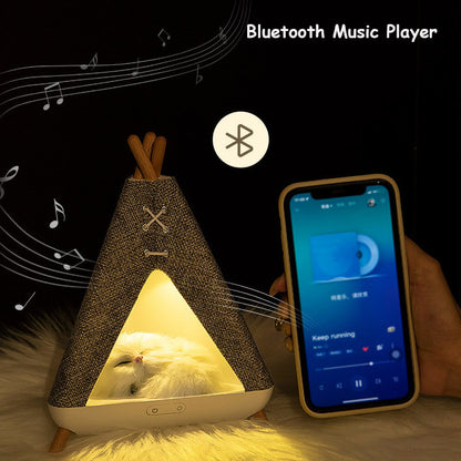 Tent Creative Speaker Night Light