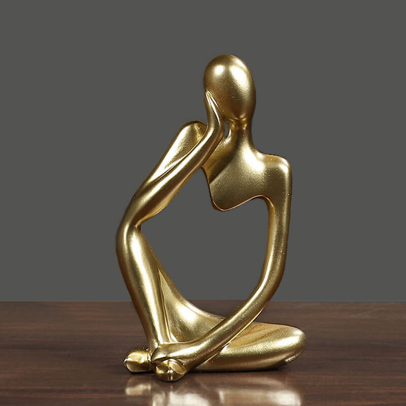 Thinker Resin Decoration