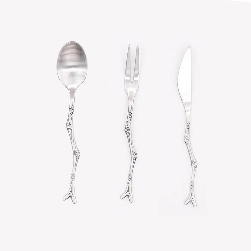 Twig Stainless Steel Dessert Spoon