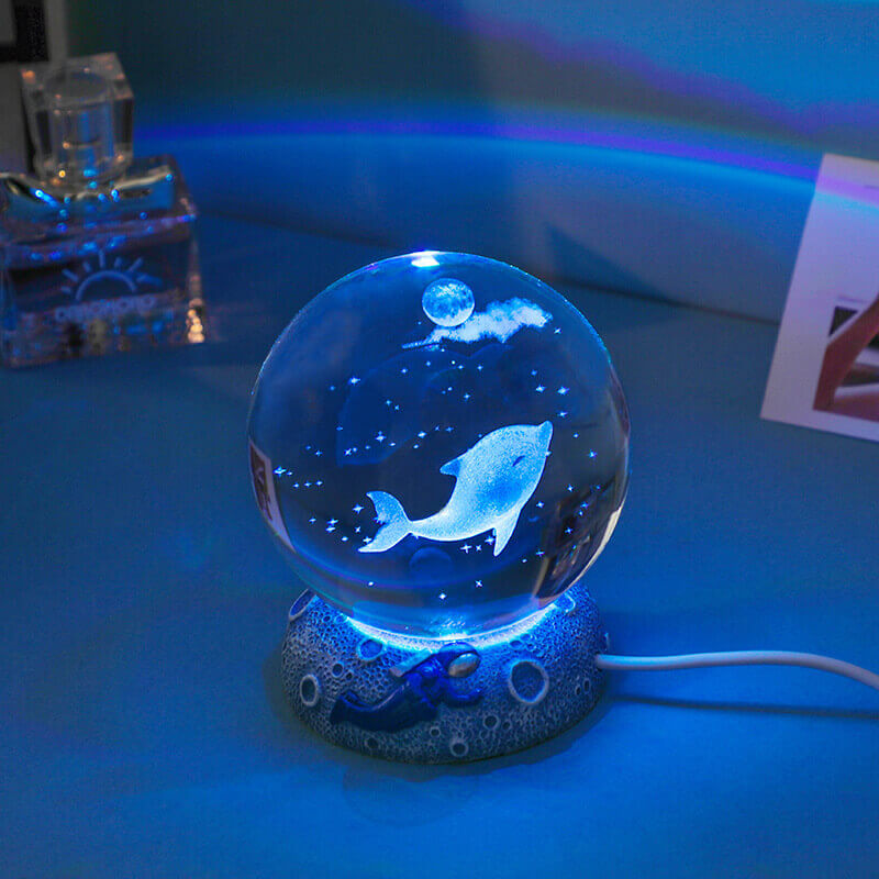 Underwater World Crystal Ball Night Light