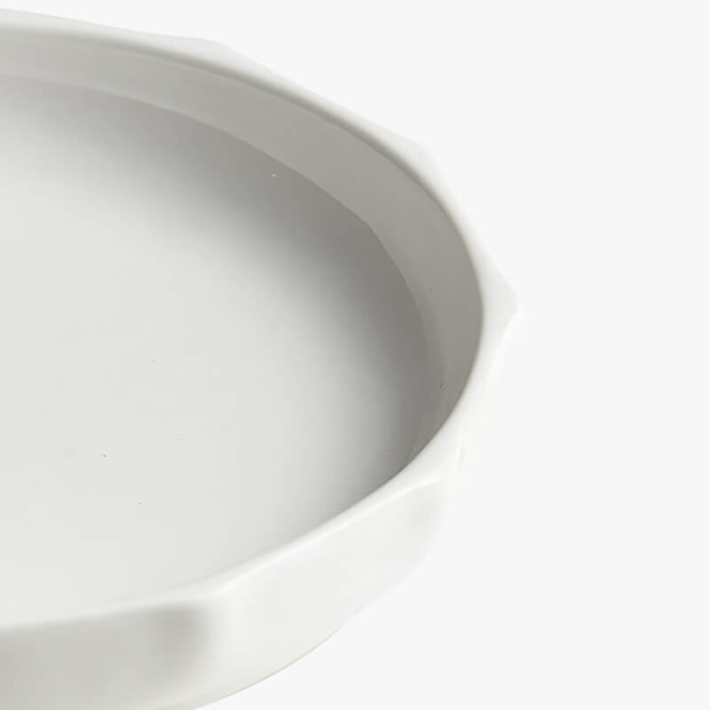 Vertical Ceramic Soup Plate