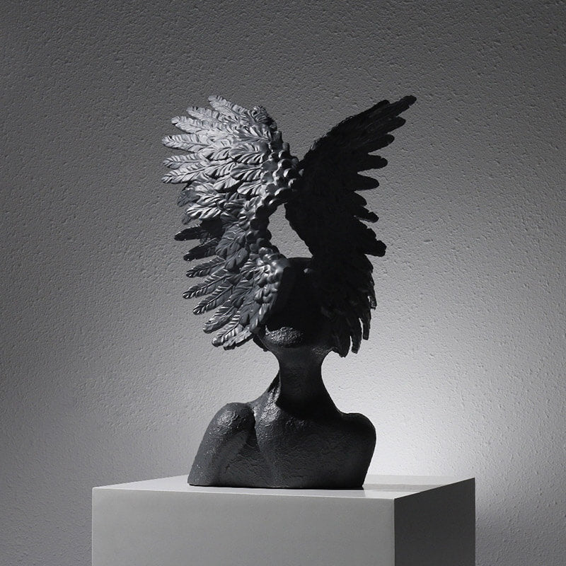 Wing Figure Sculpture