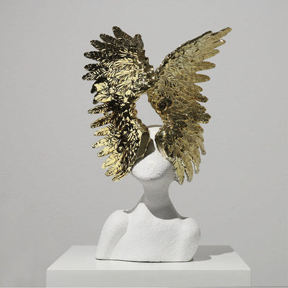 Wing Figure Sculpture