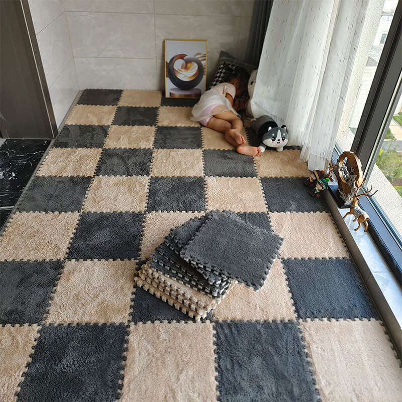 DIY Patchwork Floor Mats