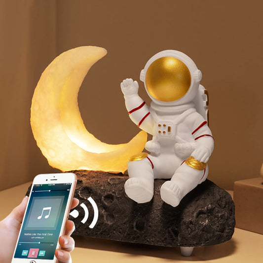 Astronaut Bluetooth Speaker Night Lamp