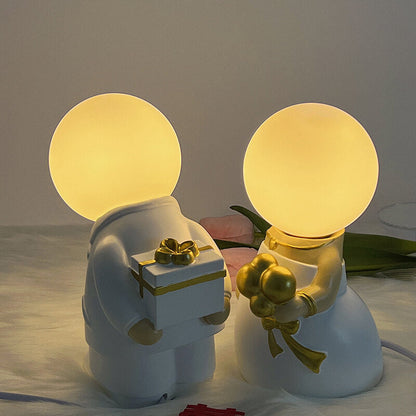 Groom and Bride Table Lamps