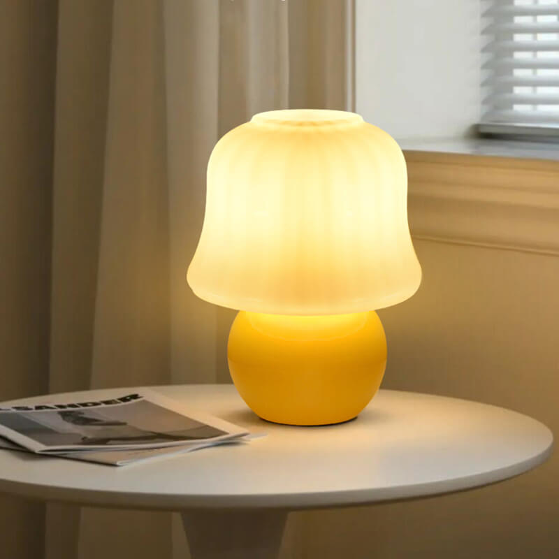Mushroom Shaped Table Lamp