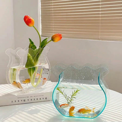 Acrylic Fishtail Shpae Vase