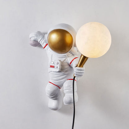 Astronaut Resin Table Lamp