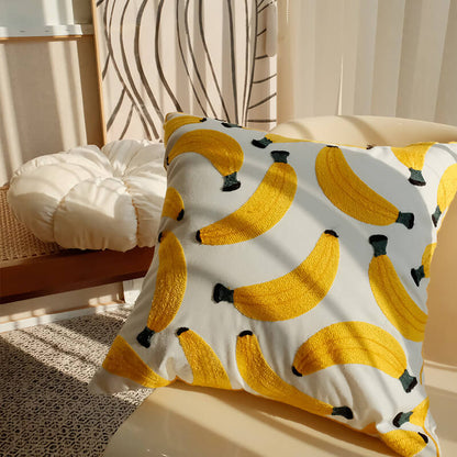 Banana Throw Pillow Cover