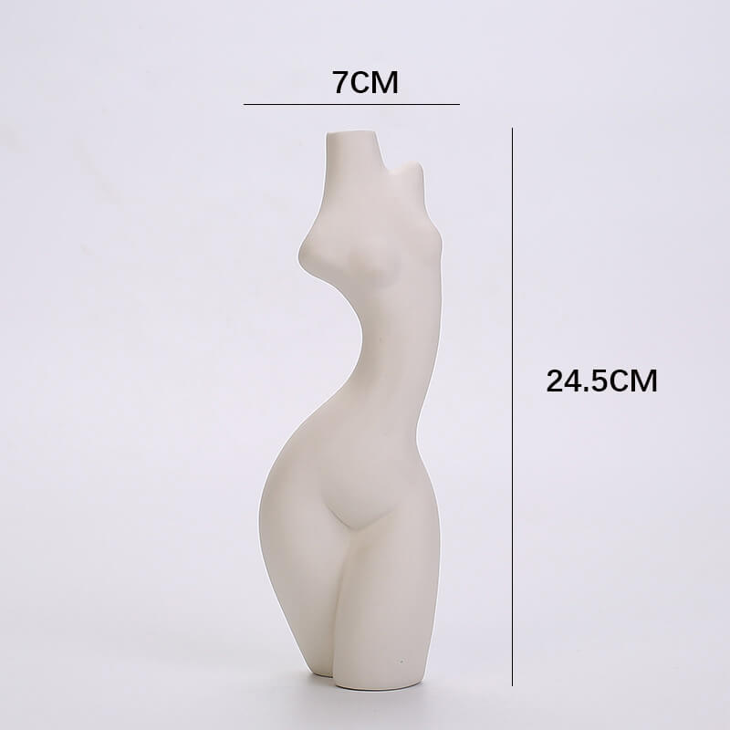 Body Art Ceramic Vase