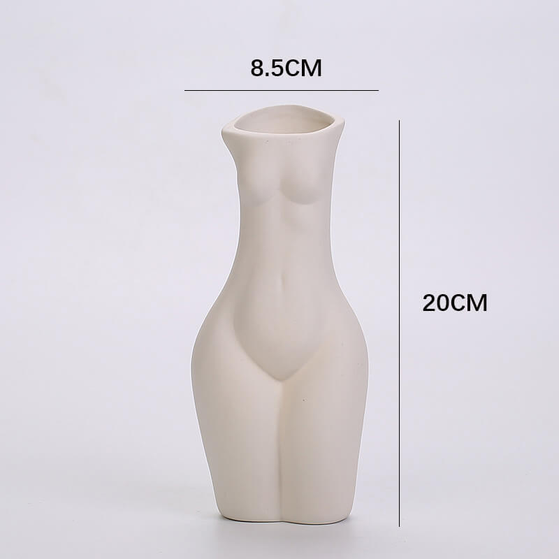 Body Art Ceramic Vase