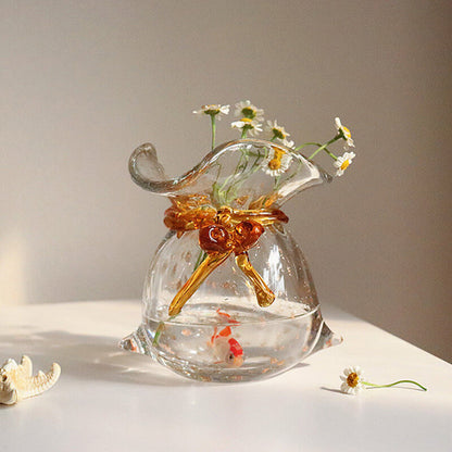 Bow Glass Vase