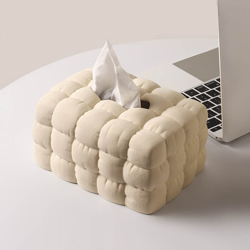 Bread Ceramic Tissue Box
