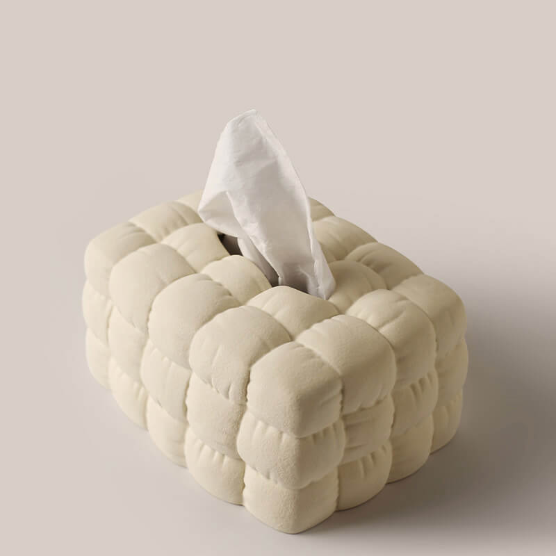 Bread Ceramic Tissue Box