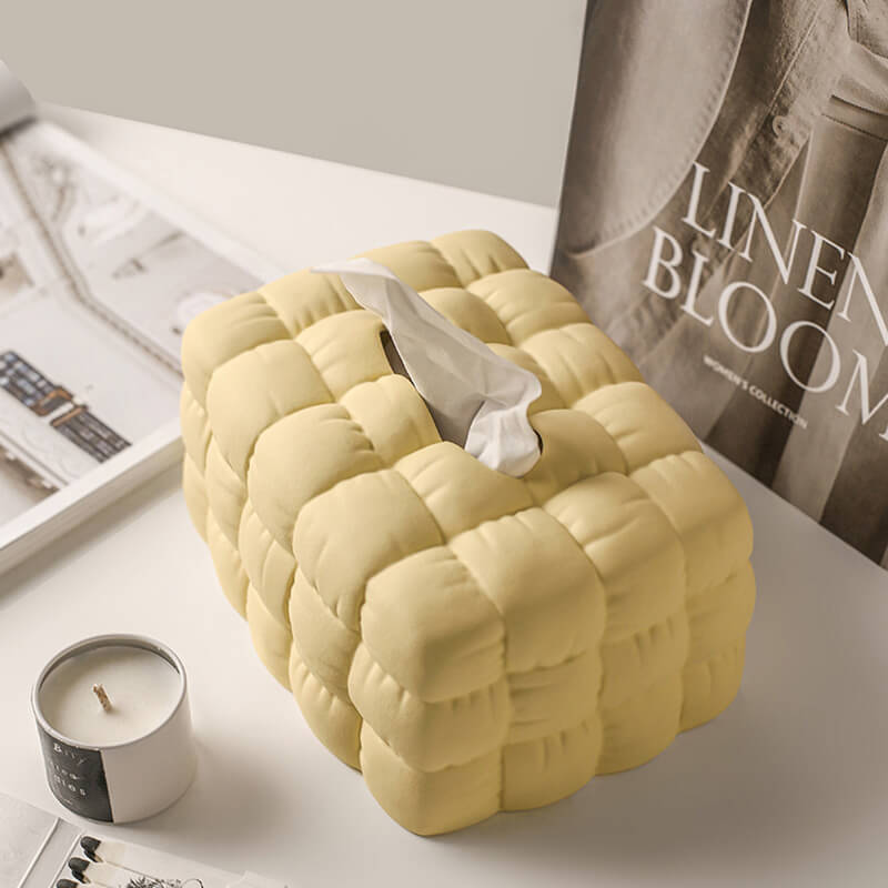 Bread Ceramic Tissue Box