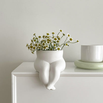 Ceramic Leg Vase