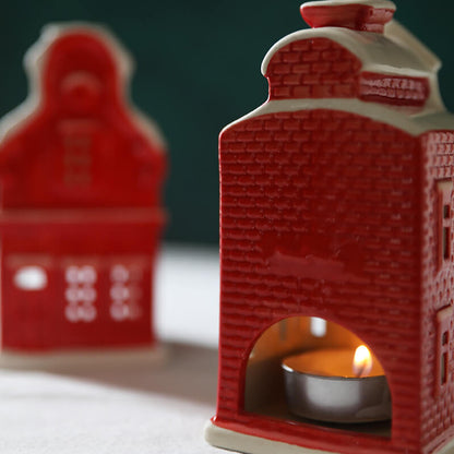 Christmas Ceramic Tiny House