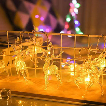 Christmas LED Elk String Lights