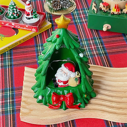 Christmas Tree Resin Light Ornament